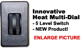 Innovative Heat Multi-Dial Switch